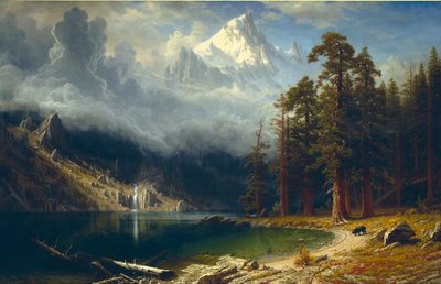 コーコラン山 作： Albert Bierstadt